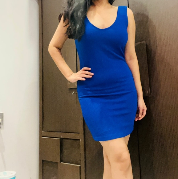 FOREVER 21 Blue dress - Picture 4 of 5